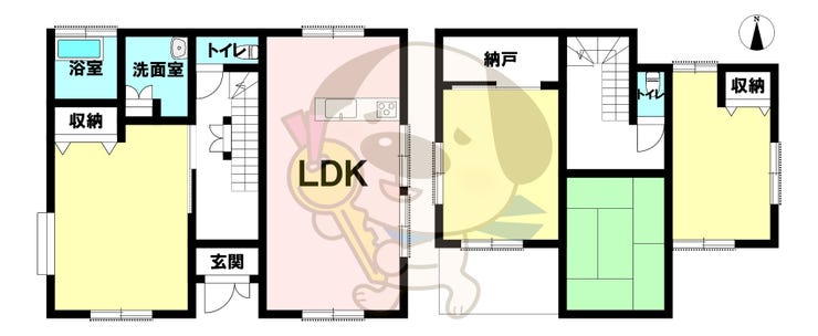 【間取り】
現況を優先します