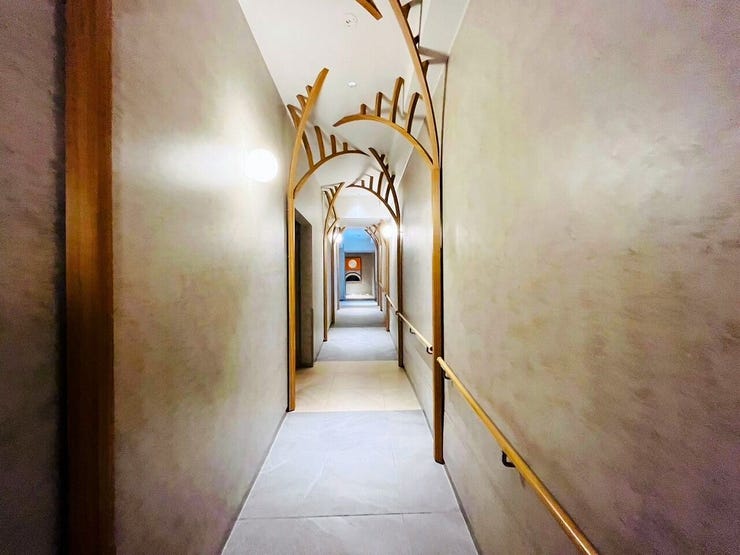 共有スペースの廊下