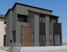 【外観】
シックな色合いな外観♪