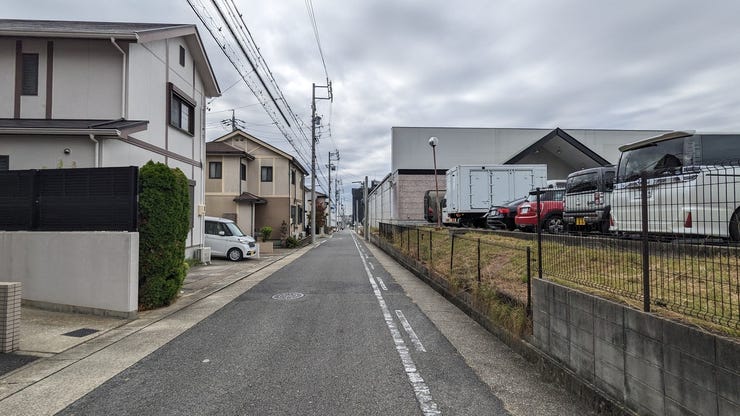 前面道路:一方通行