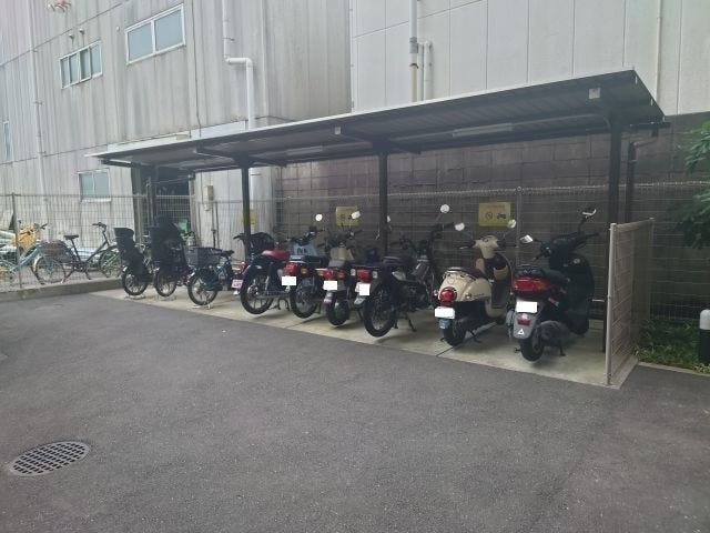 バイク置場