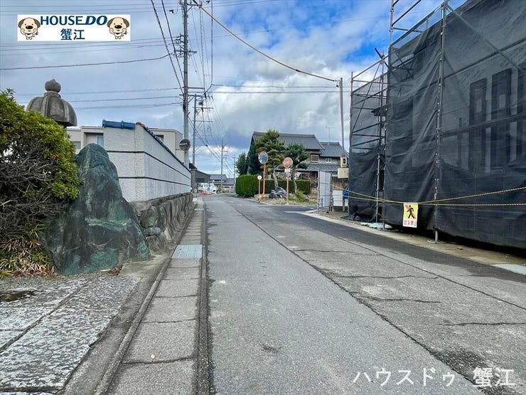 西側公道幅約4.5m