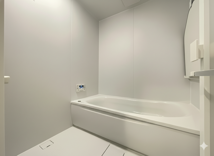 【bath room】
ゆったりと入浴可能な大きさの浴室♪
お子様との入浴も楽しめそうですね♪