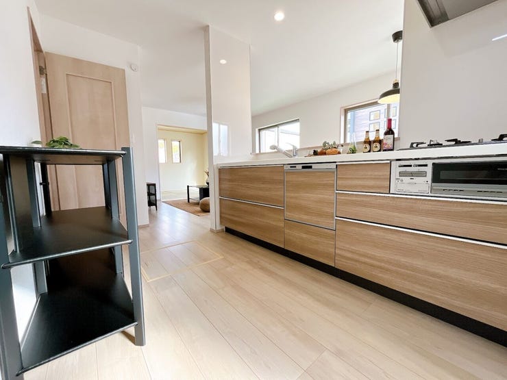 3口コンロなので同時に調理ができ、お料理もはかどります。