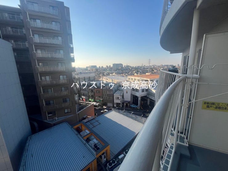 住戸からの眺望です。陽当り、通風良好です。
