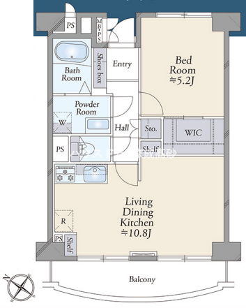 【間取り】
※図面と現況が異なる場合は現況優先致します。