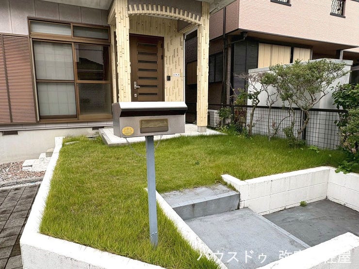 日当たりの良い南向きのお庭♪