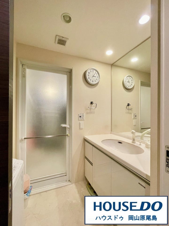 洗面脱衣所は、シャンプードレッサーを完備!