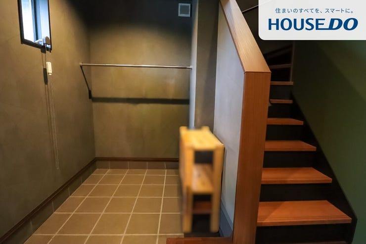 靴を収納するスペースもバッチリ!