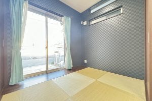 リビング横の和室♪あって便利な空間です♪