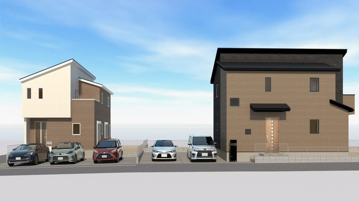 1号棟・2号棟 完成予想図