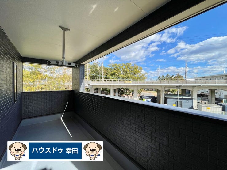 インナーバルコニーで雨の日も安心です♪