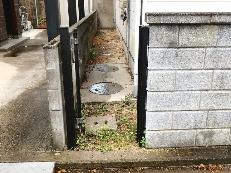 北面境界 2025.10.22 雨天時