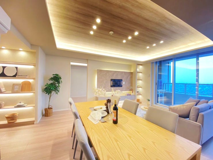 床暖房付きで冬でも足元から暖かくお過ごしいただけます。