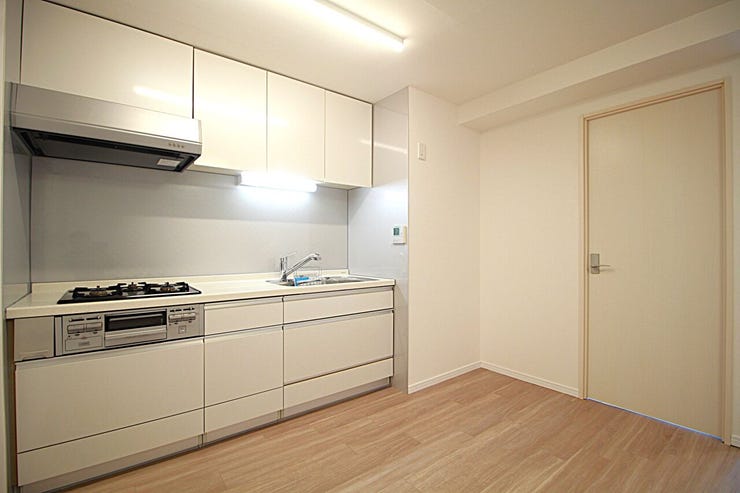 広々とした作業スペースがあり、お料理がはかどりそうなキッチン。