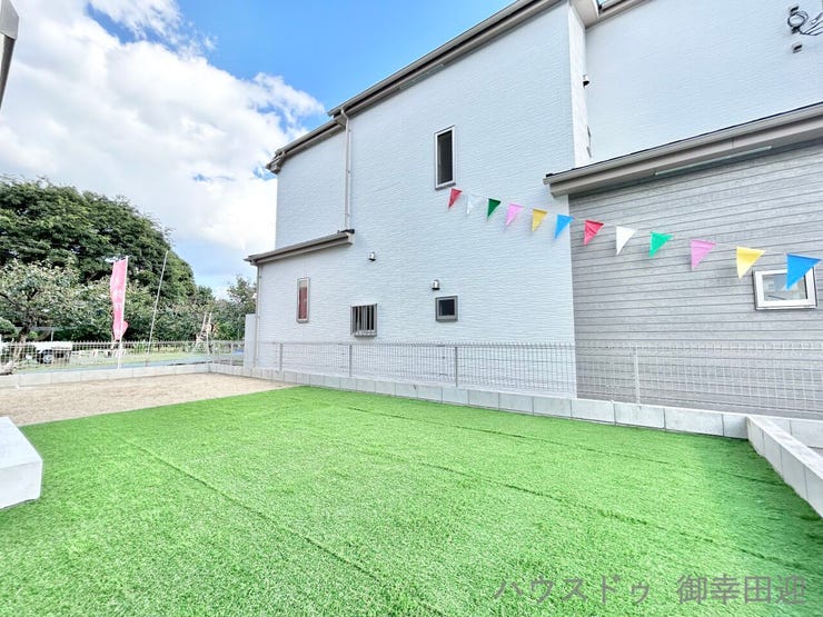 ■□■庭■□■
子供やペットが遊べたり、物置を置いたり、友人呼んでバーベキューしたりなど使い方は無限大♪