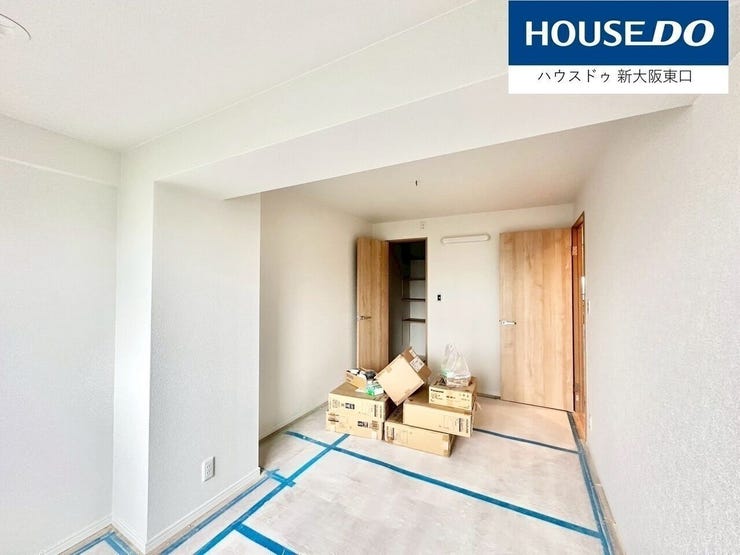 7.6帖の洋室です。