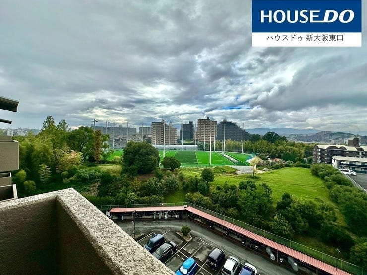 10階からの眺望です。