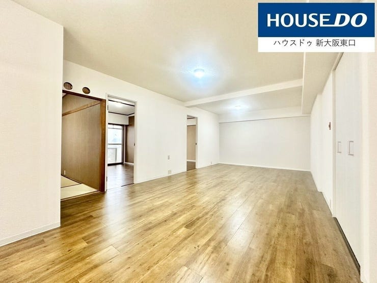 和室6帖の収納は押し入れです。
奥行があり、いろんなお荷物を収納できます