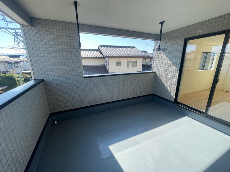 ★突然の雨でも安心なインナーバルコニー