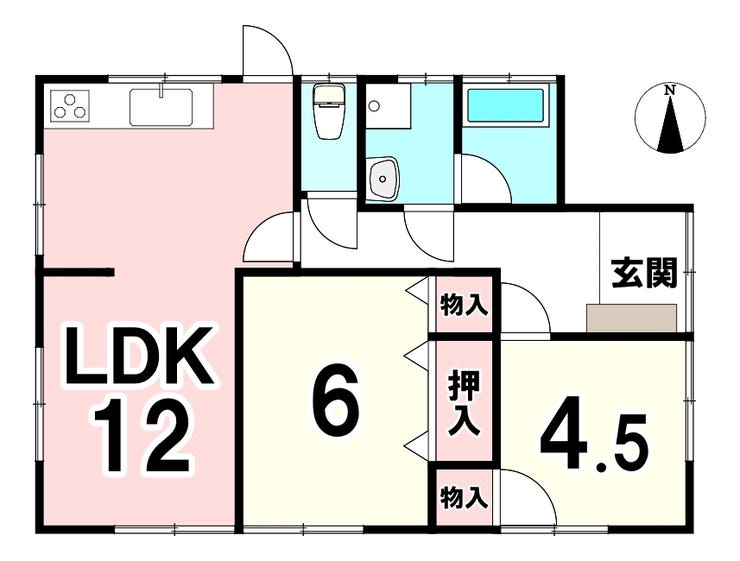 【間取り】
2LDK