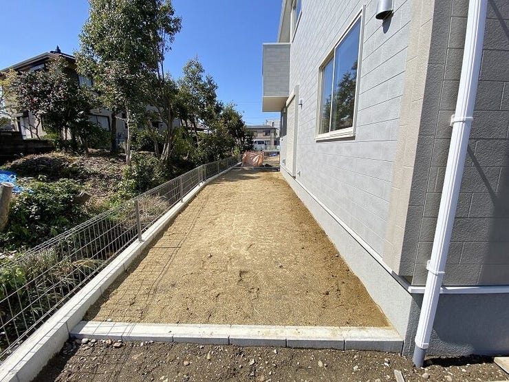 南側にあるお庭です♪