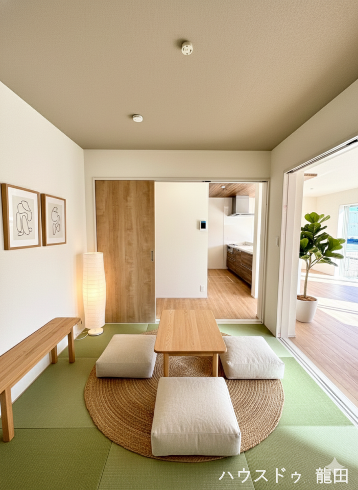 ■□■和室■□■
和室でくつろぎのひと時をどうぞ。
※家具を入れたイメージ写真です