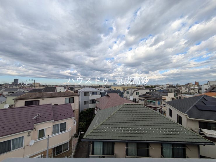 住戸からの眺望です。陽当り、通風良好です。