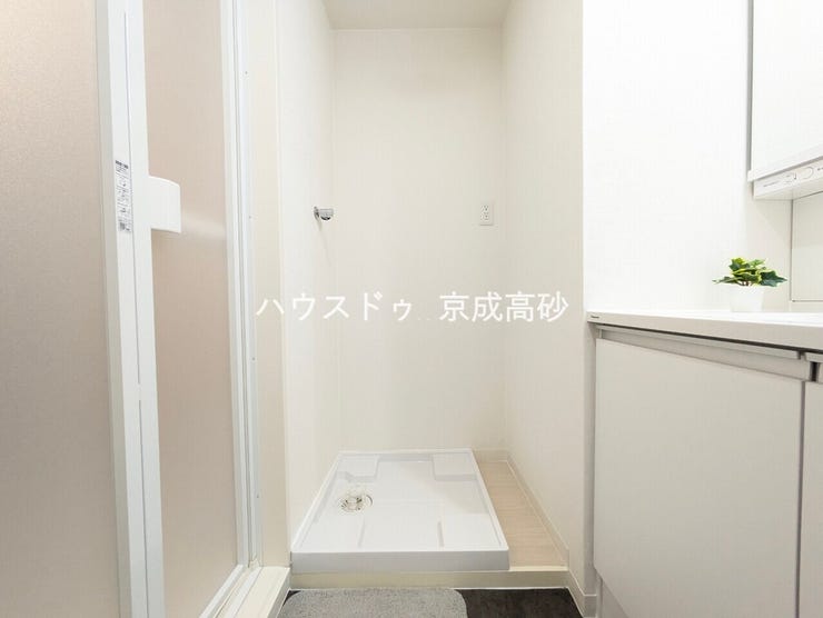 洗濯機置き場です。