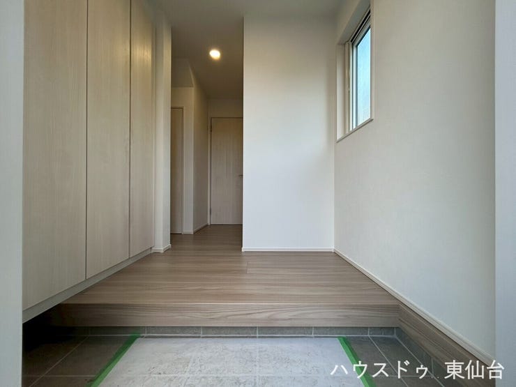 生活空間が隠れるつくりになっています♪