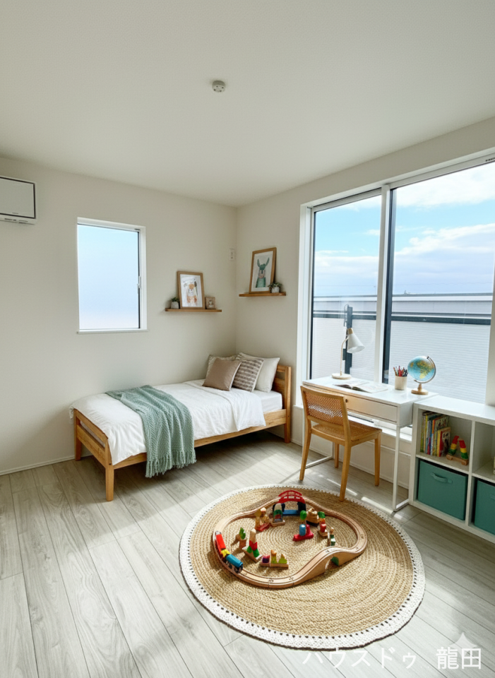 ■□■洋室■□■
日当たりのいいお部屋ですね。
※家具を入れたイメージ写真です