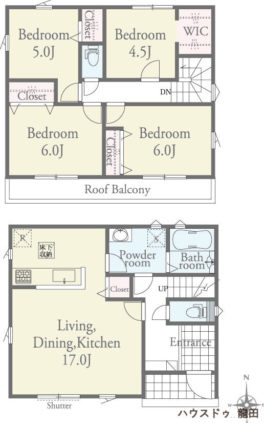 【間取り】
■□■間取り■□■
4LDK