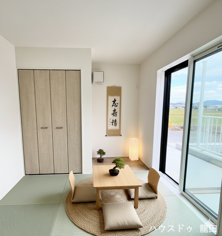 ■□■和室■□■
和の空間で安らぎのひと時を。
※家具を入れたイメージ写真です