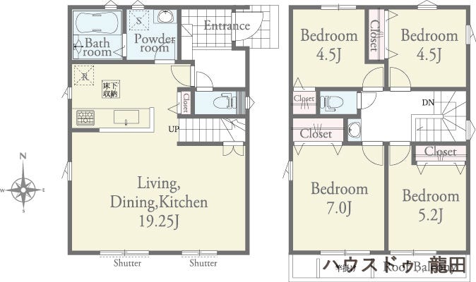 【間取り】
■□■間取り■□■
4LDK