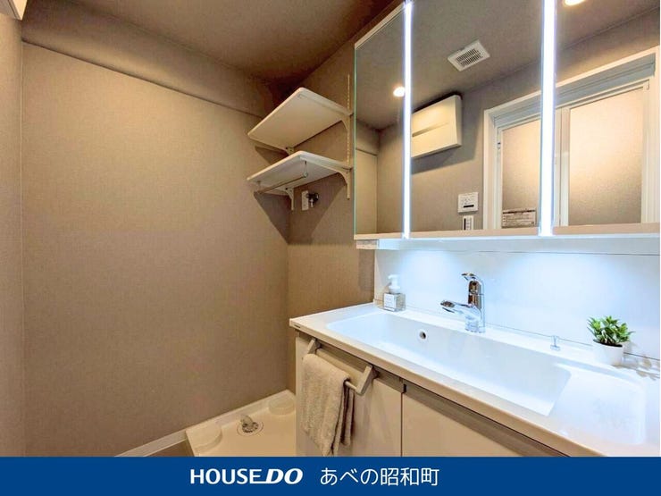 家族の身支度がスムーズに。快適な広い洗面所