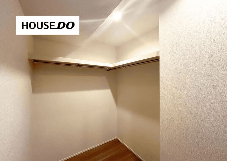 2つ目のウォークインクローゼット♪廊下にあるので家族みんなの荷物を収納出来ますよ◎