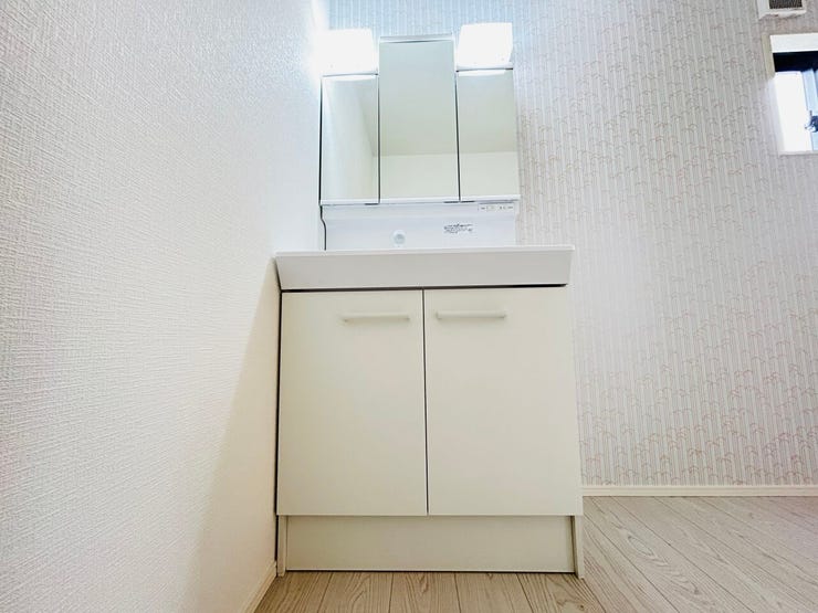 ◇清潔感溢れる洗面台☆