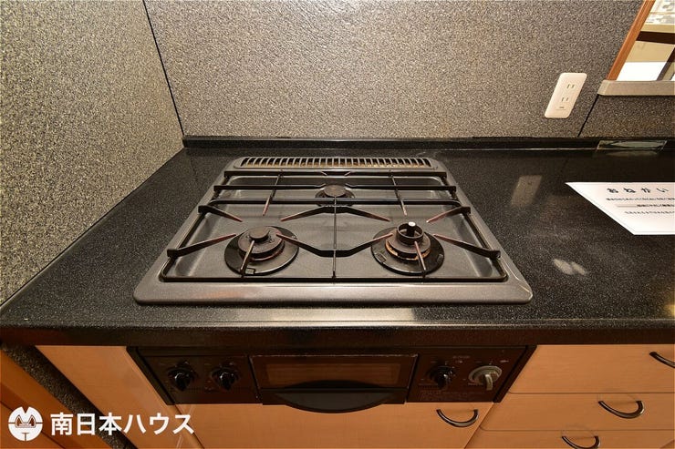 【コンロ】3口のコンロにグリル付き!コンロだけのリフォーム交換もできます♪