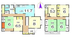 宇治市琵琶台３丁目