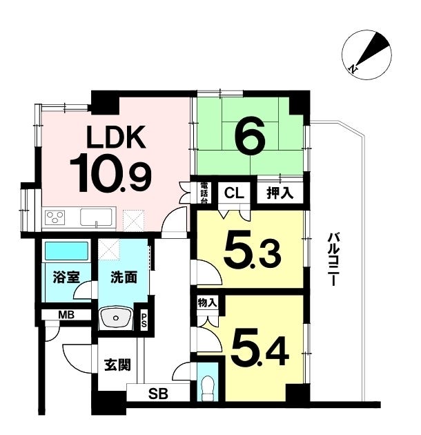 【間取り】
間取り