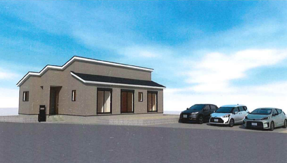 【外観】
外観パース