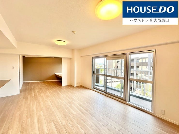 20帖のリビングは圧巻。
自然に家族の集まるスペースに