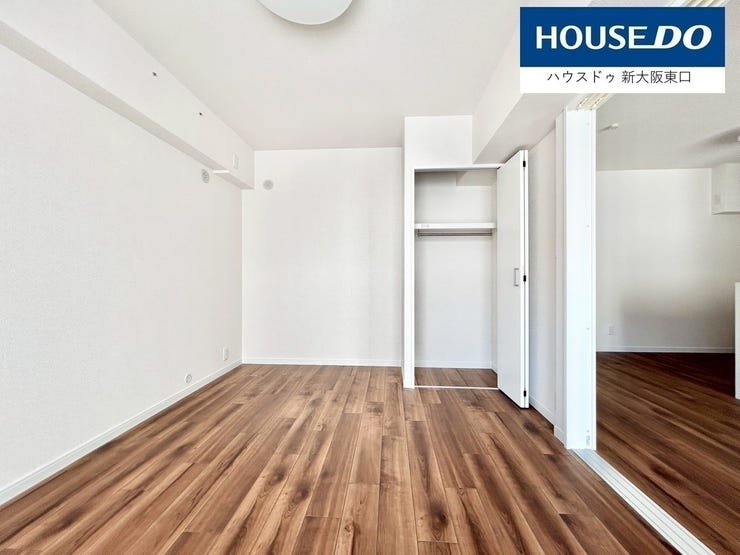 6帖洋室★
コンパクトなクローゼット付きで
デットスペースが少ない