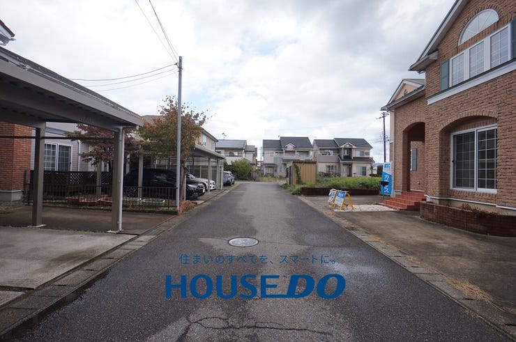 前面道路は幅約6.0mございます♪