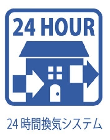 ゆっくりと家全体の空気を入れ替えて循環させていく換気システムです。