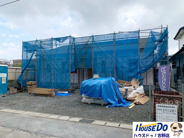 【外観】
令和7年12月完成予定。
撮影日:10月27日