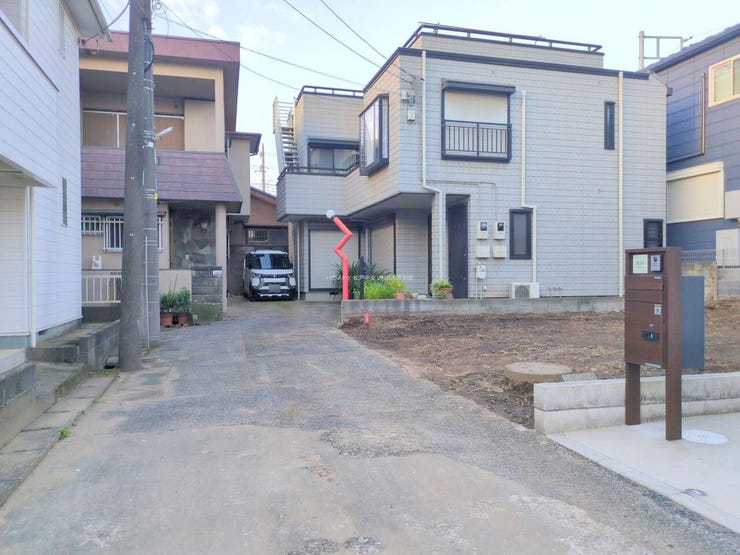 ◎前面道路(10/30撮影)