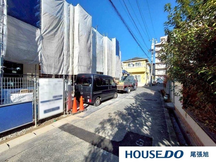 【前面道路】現地をご覧いただき、周辺環境なども一緒に ご確認いただけます!周辺環境もご案内いたします!安心してお住まいが購入出来るようサポート致します! お気軽にお問い合わせくだいませ◎