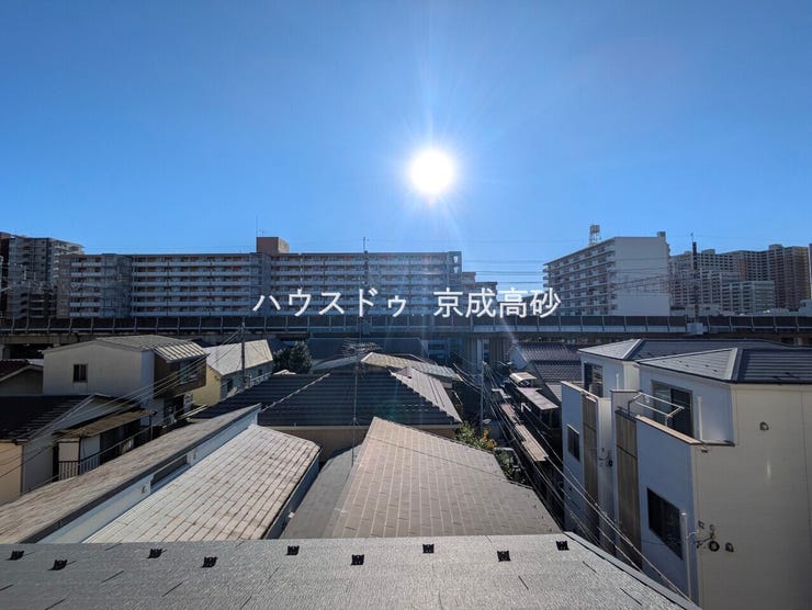 住戸からの眺望です。陽当り、通風良好です。