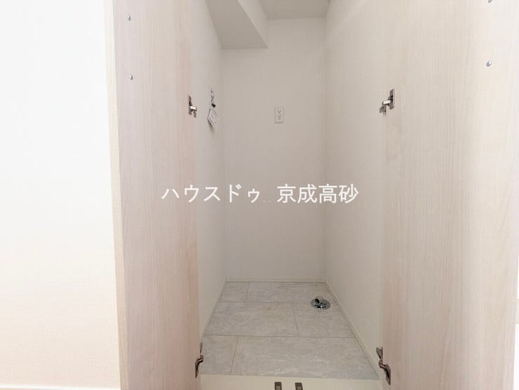 洗濯機置き場です。